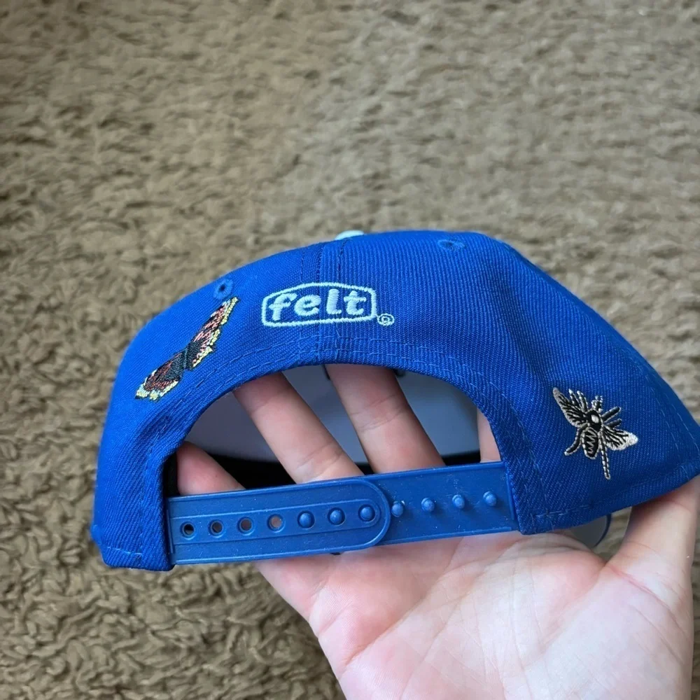 Los Angeles Dodgers New Era x Felt Low Profile 9FIFTY Snapback Hat - Royal